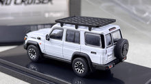 Load image into Gallery viewer, Model1 1:64 White Land Cruiser LC70 ORV Off Road Model Metal Diecast Car New Collection