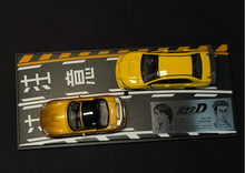 Load image into Gallery viewer, 1:64 JDM Comic Initial D Miata MX5 Evo7 Lancer Model Diecast Metal Car New