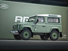 Load image into Gallery viewer, AR 1:64 Green 2015 Defender 90 Heritage ORV Sports Model Diecast Metal Car New Collection