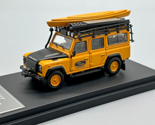 Load image into Gallery viewer, Master 1:64 Yellow Defender 110 SUV ORV Sport Model Diecast Metal Car New Collection
