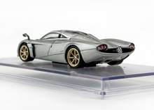 Load image into Gallery viewer, CM 1:64 Silver Huayra Codalunga Racing Sports Model Diecast Metal Car New Collection