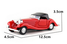 Load image into Gallery viewer, WELLY 1:36 Red 1936 Classic 500K Vintage Model Diecast Toy Metal Car BN