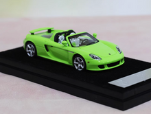 Load image into Gallery viewer, YY 1:64 Green Carrera GT Convertible Racing Sports Model Diecast Resin Car New Collection