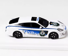 Load image into Gallery viewer, MK 1:64 White Police Gemballa Coupe Sports Model Diecast Resin Car New Collection