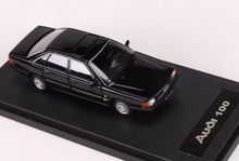 Load image into Gallery viewer, RM 1:64 1989 Silver Black 100 C3 Sedan Classic Model Diecast Metal Car New Collection