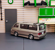 Load image into Gallery viewer, Tarmac 1:64 JDM Hiace Wagon Custom Mini Van Sports Model Diecast Metal Car New