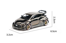 Load image into Gallery viewer, XCARTOYS 1:64 Plating Black Yaris GR Pandem Sports Model Diecast Metal Car New