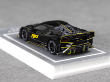 Load image into Gallery viewer, MJ 1:64 Black Mansory F9XX Racing Sports Model Diecast Metal Car New Collection