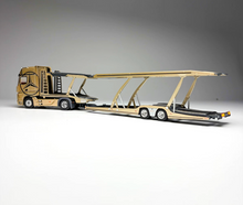 Load image into Gallery viewer, GCD 1:64 Gold Actros Gigaspace 4x2 Trailer Truck Model Diecast Metal Car New Collection