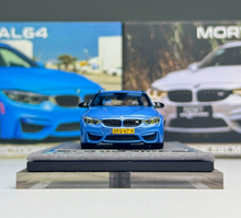 Load image into Gallery viewer, Mortal 1:64 Marina Blue F81 M3 CS Touring Sports Model Diecast Metal Car New Collection