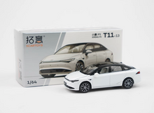 Load image into Gallery viewer, XCARTOY 1:64 White Xpeng P5 EV Sedan Sports Model Diecast Metal Car New Collection