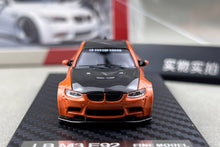 Load image into Gallery viewer, Fine 1:64 Orange Carbon M3 E92 Widebody Sports Model Diecast Metal Car New Collection