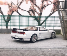 Load image into Gallery viewer, HJ 1:64 JDM White NSX-R NA2 DK Tsuchiya Sports Model Diecast Metal Car New