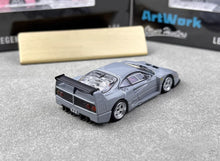Load image into Gallery viewer, SH 1:64 Grey F40 LM Super Racing Sports Model Diecast Metal Car New