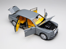 Load image into Gallery viewer, 1:18 Gray Phantom VIII Luxury Sedan Model Diecast Metal Car Box New