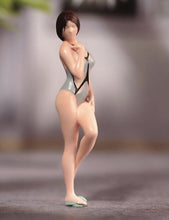 Load image into Gallery viewer, 1:64 Painted Figure Model Miniature Resin Diorama Sand Sexy Swimming Suit Girl New
