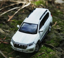 Load image into Gallery viewer, GCD 1:64 White Land Cruiser LC150 Prado Off Road SUV Model Diecast Metal Car