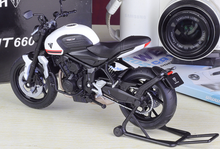 Load image into Gallery viewer, WELLY 1:12 2021 Trident 660 Sports Racing Model Diecast Metal Motorcycle