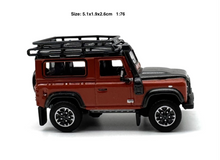 Load image into Gallery viewer, 1:76 Orange Defender 90 SUV Off Road Classic Model Diecast Metal Car BN