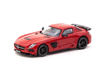 Load image into Gallery viewer, Tarmac 1:64 Red AMG SLS Coupe Racing Sports Model Diecast Metal Car New