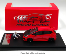 Load image into Gallery viewer, MG 1:64 Red Carbon JDM Fit GK5 RS Figure Sports Model Diecast Metal Car New Collection