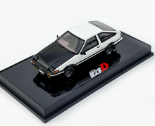 Load image into Gallery viewer, AUTOart 1:64 JDM Carbon Hood AE86 SPRINTER TRUENO Initial D Model Car ABS BN
