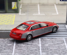 Load image into Gallery viewer, SH 1:64 Grey Red 62S Maybach Super Luxury Sedan Model Diecast Metal Car New