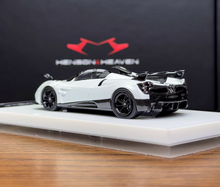 Load image into Gallery viewer, HH 1:64 White Huayra Tricolore Convertible Model Diecast Metal Car New Collection