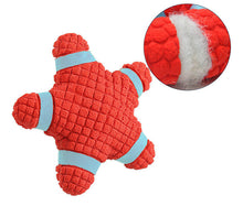 Load image into Gallery viewer, Dog Squeaky Toys Chew Puppy Rubber Fluffy Toy Durable Play Fetch Pet Non-Tonxic