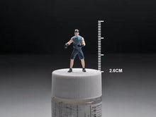 Load image into Gallery viewer, 1:64 Painted Figure Mini Model Miniature Car Scenes Resin Toy Boxing Man Boxer