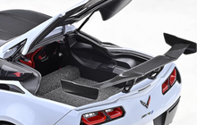 Load image into Gallery viewer, AUTOart 1:18 Gray CORVETTE C7 ZR1 Racing Sports Model Diecast Metal Car