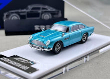 Load image into Gallery viewer, ATS 1:64 Ice Blue Martin DB5 Coupe Sports Model Diecast Metal Car New Collection