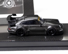 Load image into Gallery viewer, 1:64 Stock Black Carbon RWB 993 Classic Sports Model Diecast Metal Car New Collection