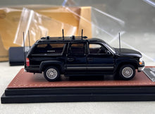 Load image into Gallery viewer, MK 1:64 Black Suburban CIA Jamming SUV Sports Model Diecast Metal Car New Collection