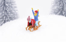 Load image into Gallery viewer, 1:64 Painted Figure Model Miniature Resin Diorama Sand Santa Christmas Kids Toy
