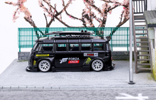 Load image into Gallery viewer, LF 1:64 Black VW T1 Van Camper RWB Kombi Sports Model Diecast Metal Car New