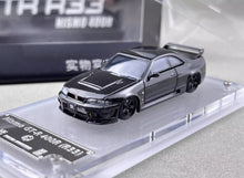Load image into Gallery viewer, FH 1:64 Black Carbon Skyline GTR R33 Nismo 400R Model Diecast Metal Car New Collection