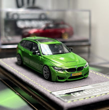 Load image into Gallery viewer, Mortal 1:64 Green F81 M3 CS Wagon Touring Sports Model Diecast Metal Car New Collection