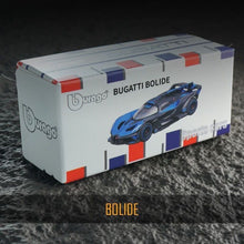 Load image into Gallery viewer, Bburago 1:64 Blue Bugatti Bolide Racing Sports Model Diecast Metal Car New Collection
