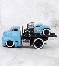 Load image into Gallery viewer, Maisto 1:64 1950 Ford COE Flatbed Trailer 1933 3W Coupe Model Metal Car New