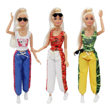 Load image into Gallery viewer, Barbie Doll Clothing 11.5 Inch Girl Wear Fashion Outfits Sportsware Shoes Set 1/6