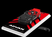 Load image into Gallery viewer, TM 1:64 Miata MX5 Advan HKS Figure Sports Model Diecast Metal Car BN