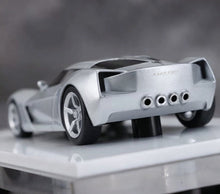 Load image into Gallery viewer, 1:64 HEC MK Silver C7 Stingray Concept Sports Model Diecast Resin Car New Collection