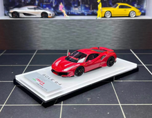 Load image into Gallery viewer, RW 1:64 Red 488 Pista Hard Top Super Racing Sports Model Diecast Resin Car New Collection