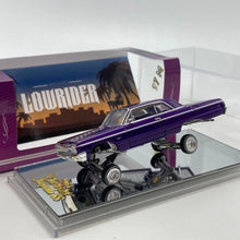 Load image into Gallery viewer, 97M 1:64 Purple 1964 Impala SS Lowrider Sports Model Diecast Metal Car New Collection