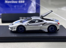 Load image into Gallery viewer, SH 1:64 Silver 488 Pista Novitec Sports Model Diecast Metal Car New Collection