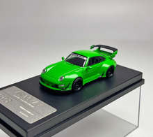 Load image into Gallery viewer, 1:64 Green RWB 993 Racing Sports Classic Model Diecast Metal Car BN