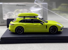 Load image into Gallery viewer, RM 1:64 Yellow Panamera Turismo Sports Model Diecast Metal Car New Collection
