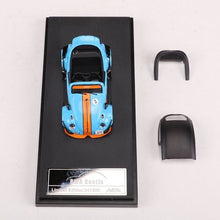 Load image into Gallery viewer, HKM 1:64 RWB Gulf Beetle VW Convertible Sports Model Diecast Metal Car