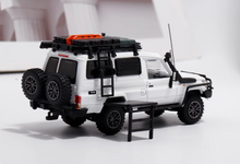Load image into Gallery viewer, Autobots 1:64 White Land Cruiser J70 LC78 ORV SUV Model Diecast Metal Car New Collection